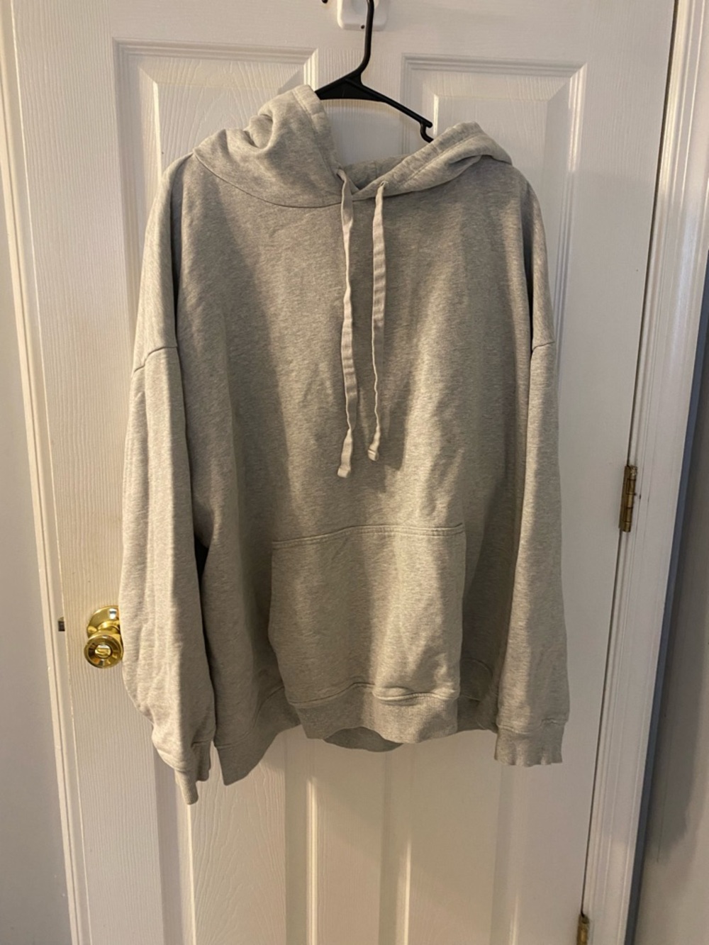 aerie Light Gray Oversized Hoodie Sweatshirt